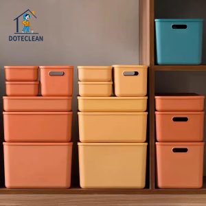 "macaron colored multi layer storage box set