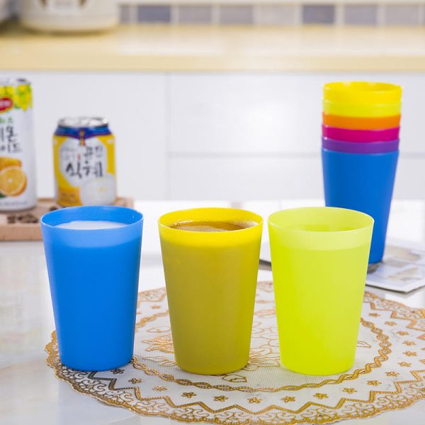 "colorful 260ml small pp colored plastic water cup