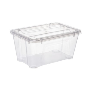 "transparent and visible storage and organization box