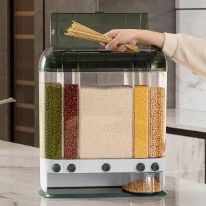 "wugu zhiqu press type sealed grain storage jar"