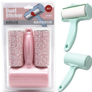 "huiquzhan" 360° oblique tearing roller bristle remover set