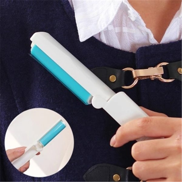 "multi color folding portable water washing" fur cleaner bristle roller