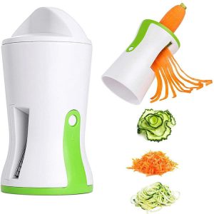 handheld adjustable spiral grater