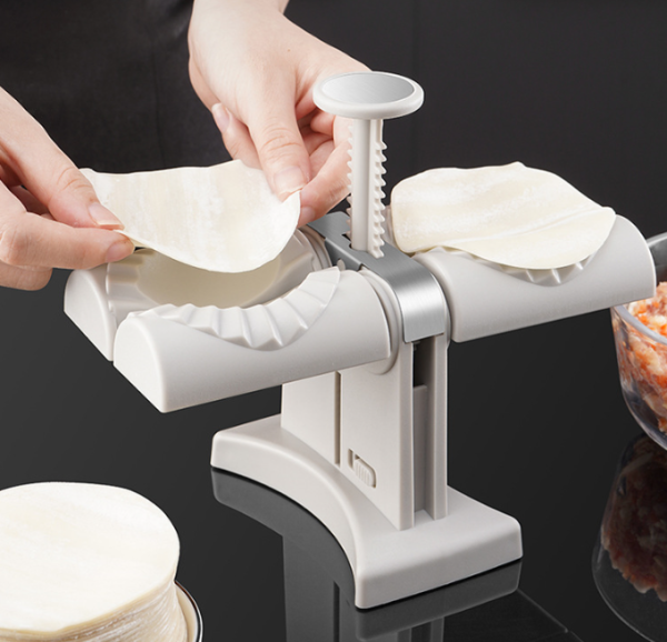 double slot press fitting convenient dumpling making tool