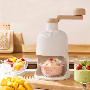 "guoqu hand cranked smoothie machine" manual shaved ice grinding machine