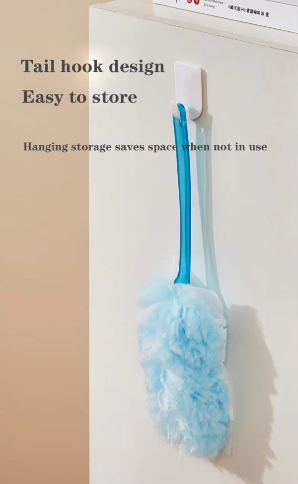 "light dust blue velvet" disposable electrostatic superfine fiber dust duster