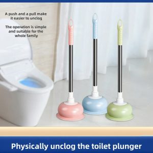 "cai xitong" macaron stainless steel toilet unblocker