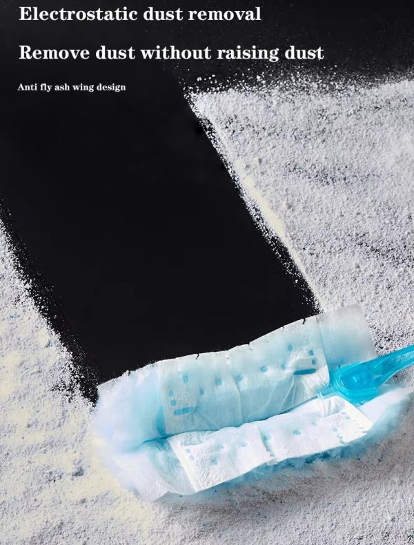 "light dust blue velvet" disposable electrostatic superfine fiber dust duster
