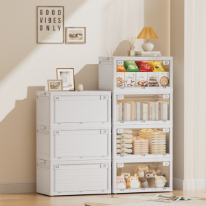 "die qu" folding transparent storage box