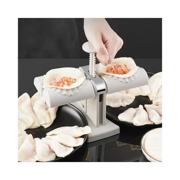 double slot press fitting convenient dumpling making tool