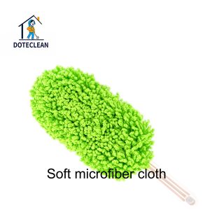 "green velvet clean" cordless microfiber dust collector
