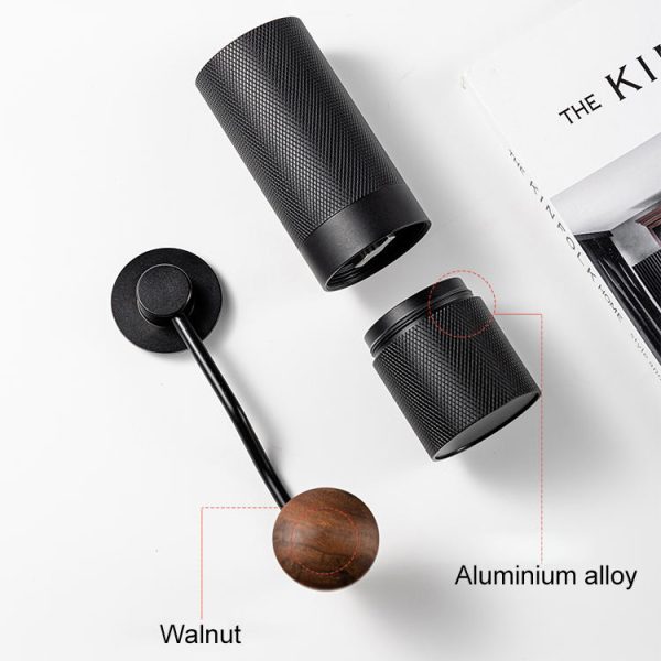 "hand brewed coffee aroma" hand shaken coffee grinder
