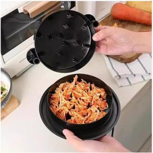 "fresh shreds skillfully pressed" chicken shreder