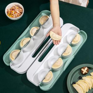 "bao xian qu" eight compartment dumpling making machine