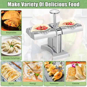 double slot press fitting convenient dumpling making tool