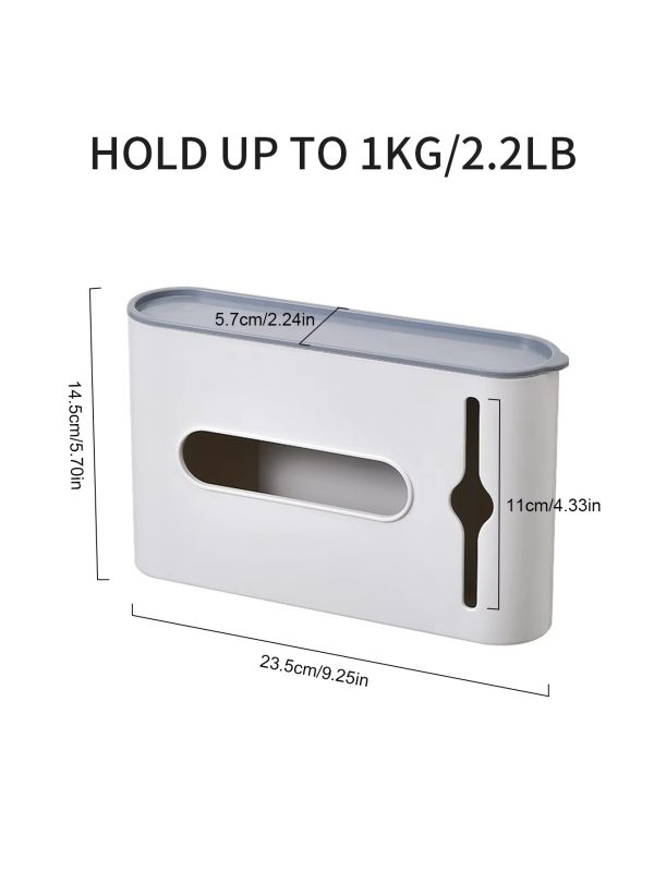 detachable wall mounted garbage bag storage box