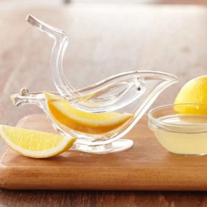 creative transparent lemon juicer, household manual fruit juicer