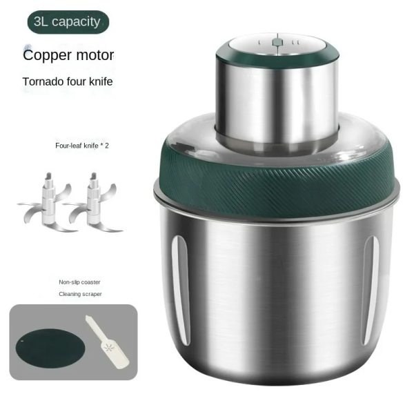 stainless steel large capacity electric meat grinder