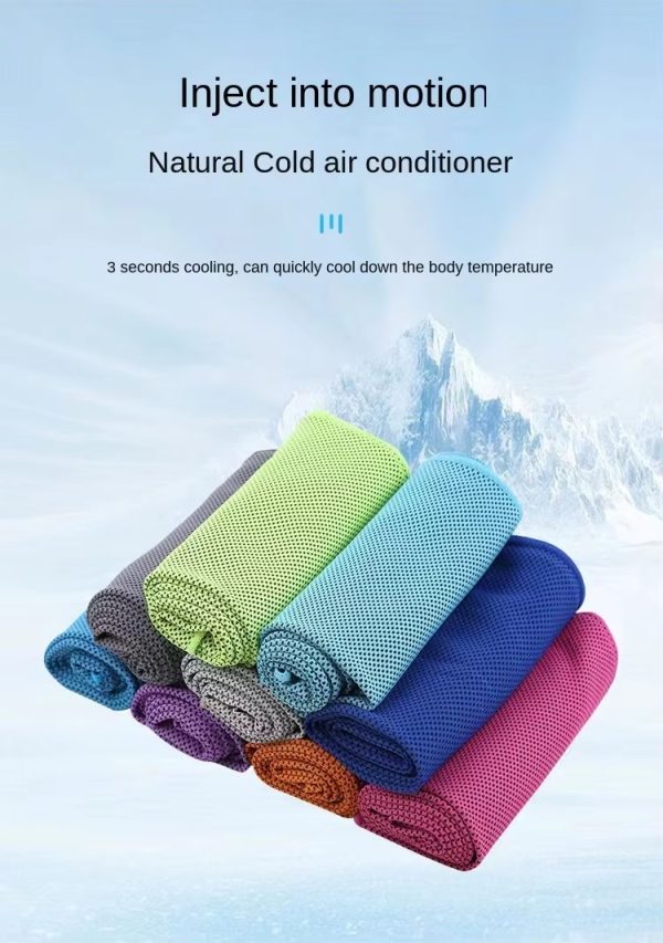 cooling towel 3 second instant cooling for active lifestyles