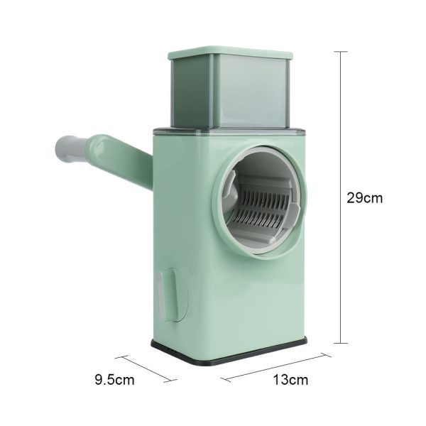 3 in 1 manual rotating hand cranked vegetable cutter