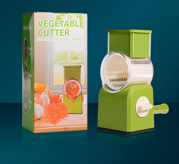 new type of cyclone hand cranked multi functional vegetable cutter