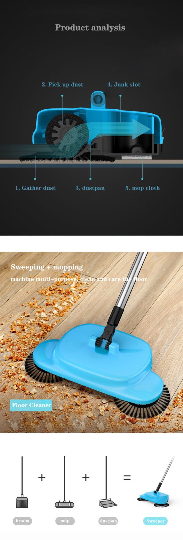 hand pushed vacuum cleaner a convenient household cleaning wonder