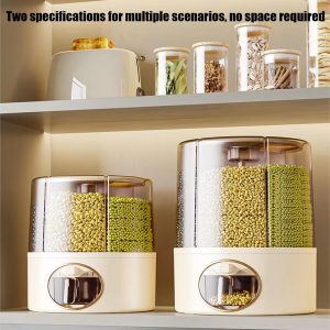 "cylindrical grid 360 degree rotating coarse grain tank