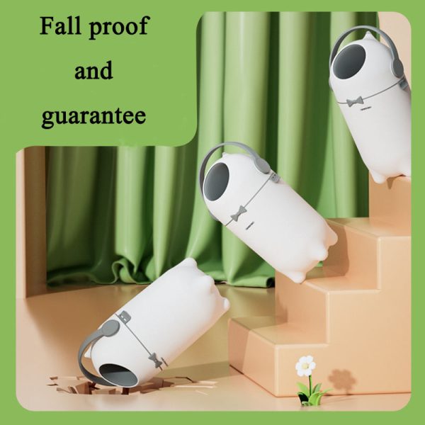 cute and fun anti odor trash can