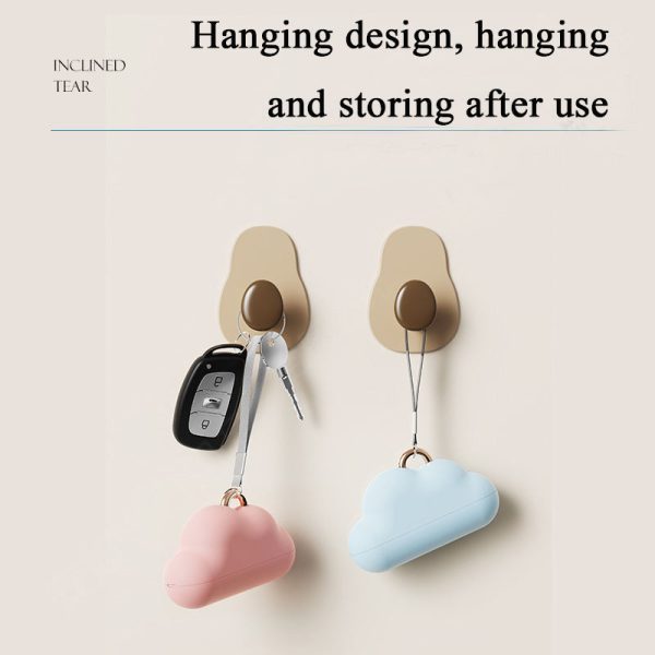 "cloud shaped portable" easy to hang powerful lint remover