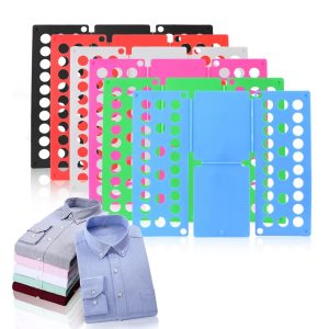a quick folding board for lazy people a clothing organization board