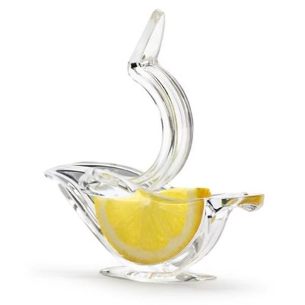 creative transparent lemon juicer, household manual fruit juicer
