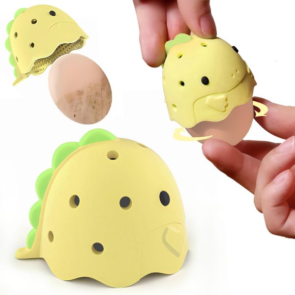 "egg fun cleaning little dinosaur" egg cleaning brush
