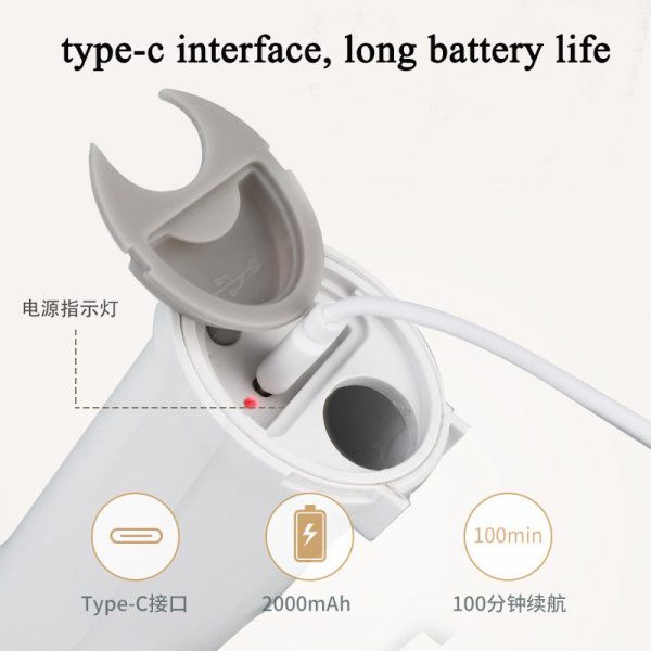 multifunctional household handheld telescopic long handled electric cleaning brush