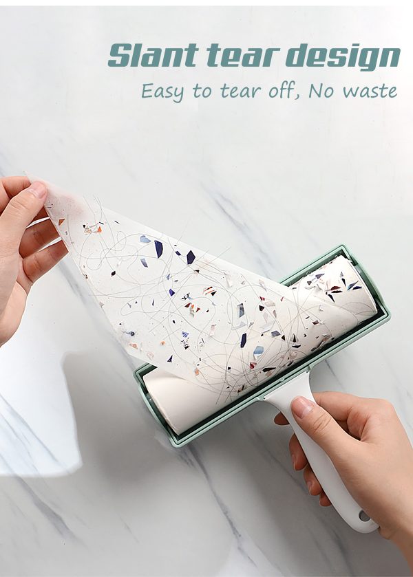 "refresh and tear" full cover cleaning and dust removal drum