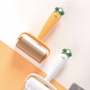 "cute and fun radish handle" bristle roller