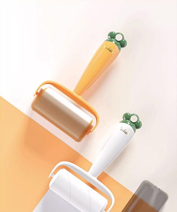 "cute and fun radish handle" bristle roller