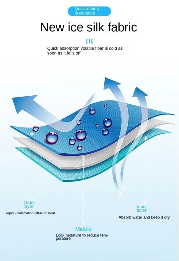 cooling towel 3 second instant cooling for active lifestyles