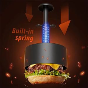 simple hamburger patty press