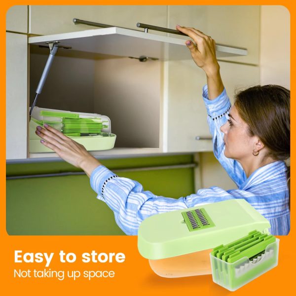 12 piece multi functional vegetable cutter, a household kitchen tool for slicing, dicing, slicing and grilling