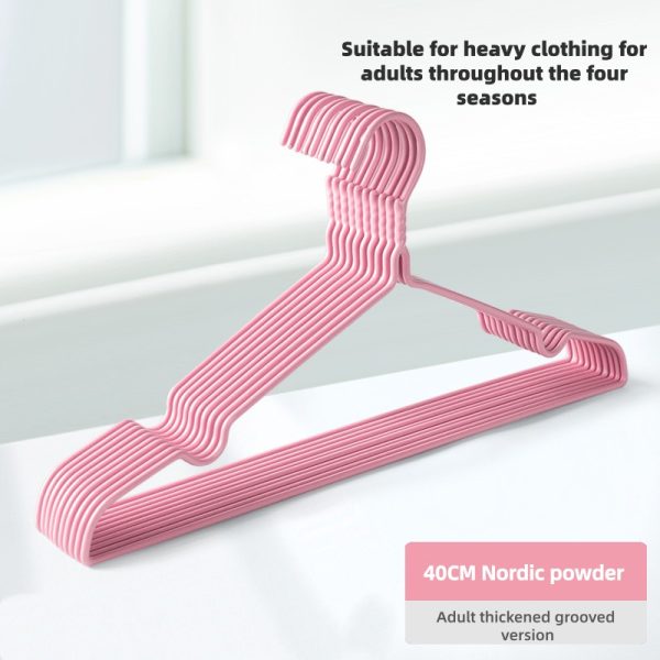colorful anti slip clothes hanger