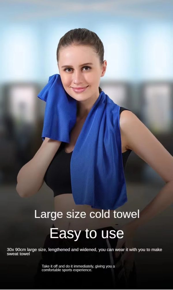 cooling towel 3 second instant cooling for active lifestyles