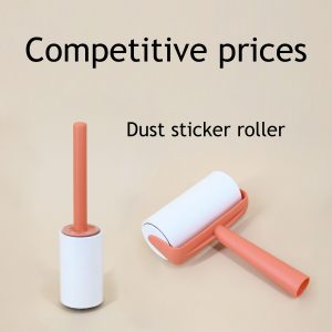 "slant tear and easy to change" long handled bristle roller