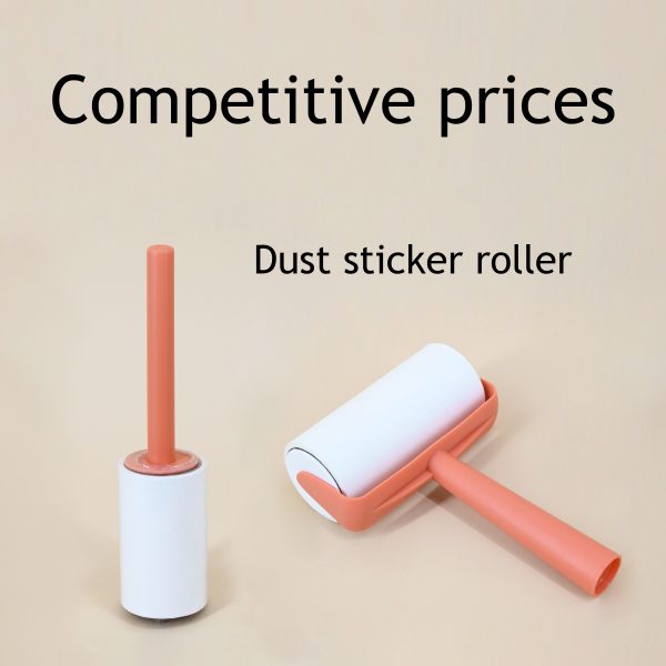 "slant tear and easy to change" long handled bristle roller