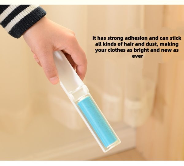 "multi color folding portable water washing" fur cleaner bristle roller