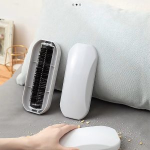 "simple white box soft brush" multi functional bed carpet dust proof cleaning brush