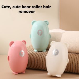 cute bear circular fur remover
