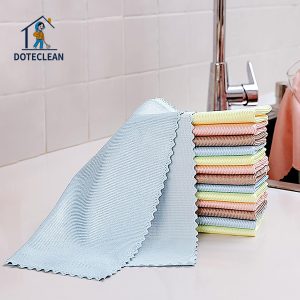 "multi color quick drying" effective cleaning, absorbable soft microfiber cotton free multi functional cleaning cloth