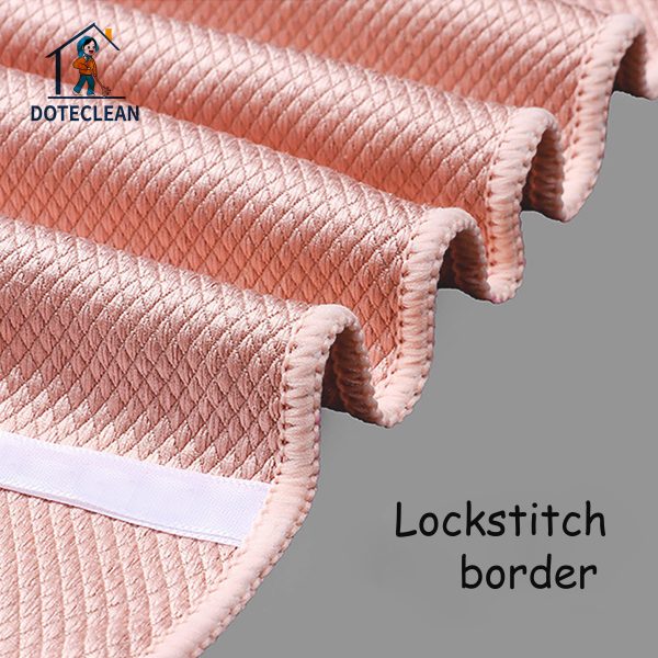 high quality microfiber fish scale glasses, kitchen dishcloths, grease resistant rags, household cleaning cloths