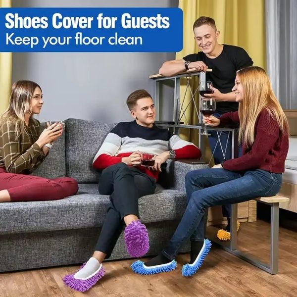 "hot selling multi color reusable chenier floor scrub anti print shoe covers
